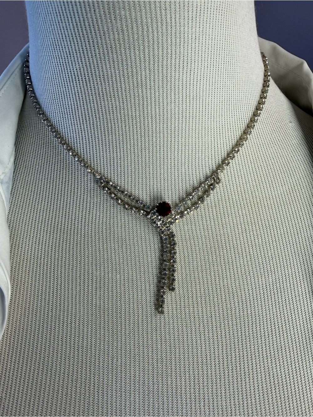 Vintage Rhinestone Necklace